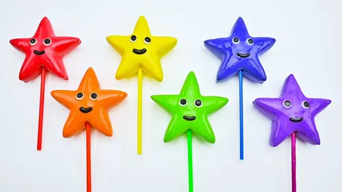 Lollipop stars clay cracking making