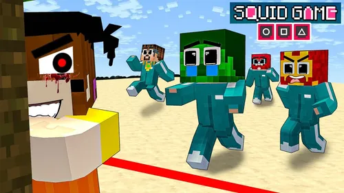 Monster School : Squid Game - Sad Story - Minecraft Animation