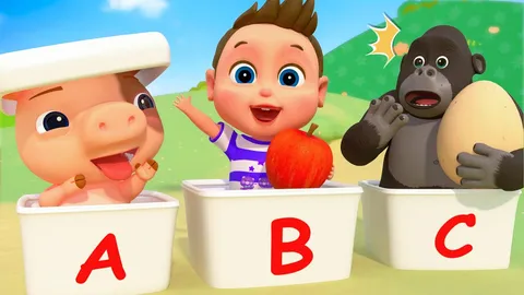 The Alphabet Song, ABC Song - Kids Songs | Super Sumo Nursery Rhymes